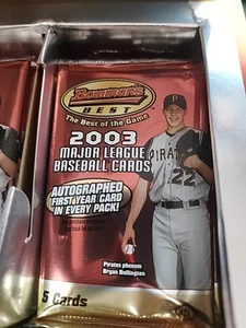 1 Pack Howard Youkilis Rookie ? 2003 Bowman's Best HOBBY Pack 1 Auto Per Pack - Picture 1 of 1