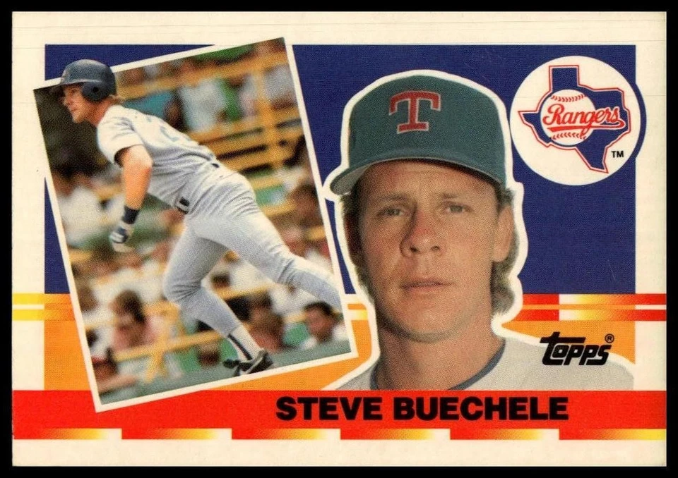 1990 Topps Big #63 Steve Buechele - Image 1 of 2