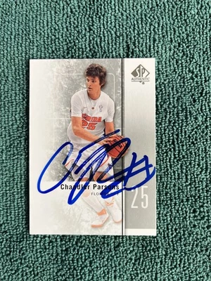 2011-12 SP Authentic Chandler Parsons #37 Hand Signed auto autograph - Image 1 of 2