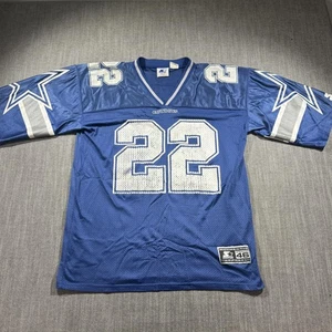 Vintage Dallas Cowboys Football Trikot Herren 46 Medium NFL Emmitt Smith Starter - Bild 1 von 8