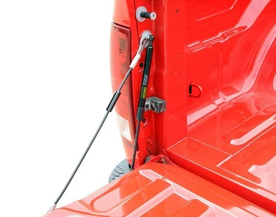 Asistencia de puerta trasera de camioneta Dee Zee negra para Chevy GMC Silverado Sierra 1500 2019-25 Foto 1 de 4