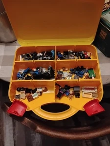 Legos Figures Assorted Lot With Parts Accessories With Official Lego Briefcase - Picture 1 of 24
