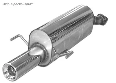 Fox Escape Deportivo Opel Astra G CC OPC 1x90mm Redondo Con Abs. - Imagen 1 de 2