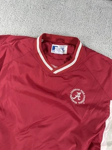 Pullover giacca marea cremisi Alabama vintage uomo 2XL NCAA calcio anni 90 - Foto 1 di 16