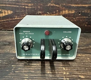 Heathkit Elektroniczny klucz HD-1410 Kod Morse'a Wiosło Kombi Znalezienie Niesprawdzone - Zdjęcie 1 z 7