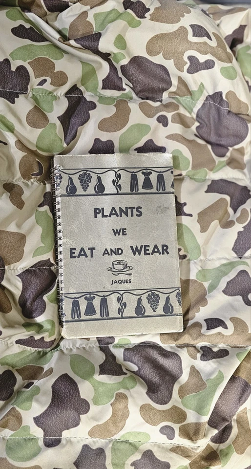 Vintage 1943 Botany Book "Plants We Eat and Wear" by H.E. Jaques *Free Shipping - Image 1 of 4