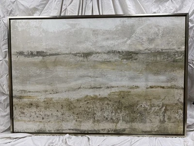 Ethan Allen "Surfaces" Oil On Canvas hand-embellished giclée landscape - Image 1 of 4