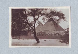 ca1930 view of the Giza Pyramid Complex Necropolis Nile ancient Egypt Original P - Picture 1 of 2