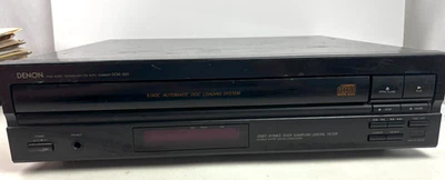 Denon DCM-320 CD Player PCM Audio Tech / Changer 5 Disc  No Remote - Image 1 of 4