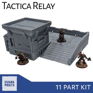 Relé Tactica - 28 mm Impreso en 3D Terreno Imperial para Juegos de Mesa Wargaming - Imagen 1 de 8