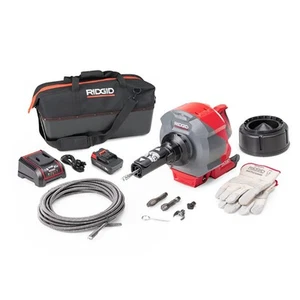 Ridgid K-46 DELUXE KIT SinkSnake Deluxe Kit, T-250, Case, Charger - Picture 1 of 1