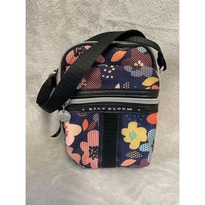 Bolsa tiracolo Lily Bloom estampa floral leve bolsa de viagem pequena boho - Imagem 1 de 4