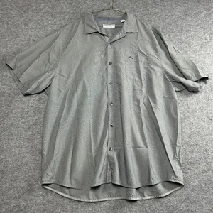 Tommy Bahama Hemd Herren 3XL grau The Coconut Point Kurzarm Knopfleiste Freizeit - Bild 1 von 6