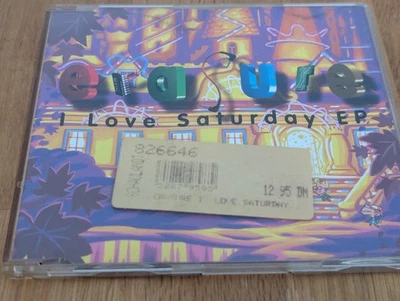 Erasure - I Love Saturday - 1994 EP Synth-Pop Mute 4 Tracks Ghost Truly Madly De - Bild 1 von 4