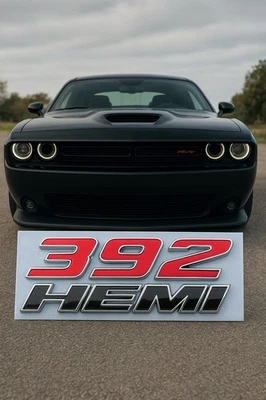 2x 392 CALCOMANÍAS PEGATINAS PARA CARGADOR 6.4 HEMI DODGE CHALLENGE MOPAR CHRYSLER   Foto 1 de 4