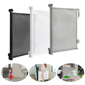 Treppenschutzgitter Absperrgitter Türschutzgitter ausziehbar Kaminschutzgitter - Bild 1 von 12