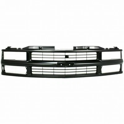 For Chevy C2500/C3500 1999 2000 Grille | w/ Composite Type Headlight | Black Foto 1 de 3