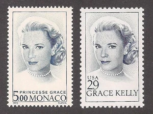 US/Monaco, Princess  Grace Kelly joint issue, 1993, MNH - Picture 1 of 1