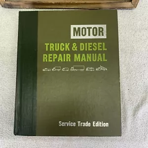 Motor's Truck Diesel Repair Manual 30th Edition 1st Printing 1977 Service trade - Foto 1 di 23
