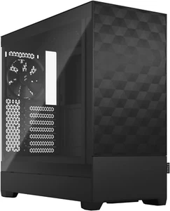 Fractal Design Pop Air Black - Tempered Glass Clear Tint - Honeycomb Mesh Front - Foto 1 di 12