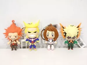 Schlüsselanhänger Monogramm My Hero Academia MHA Bakugo Kirishima Set 3D Figurale Tasche Clip - Bild 1 von 6