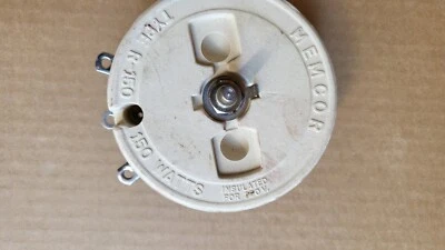 Memcor Variable Resistor 5 ohm  150 Watt, PN RP301FD5R0KK, NOS - Image 1 of 4