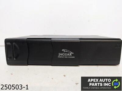 Cambiador de CD de 6 discos Jaguar S-Type 4,2 L OEM 2000-2004 Foto 1 de 4
