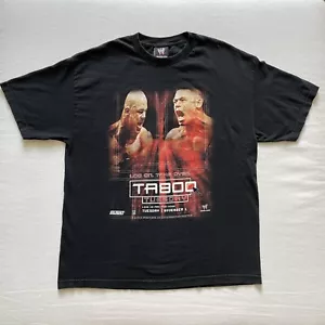Vintage WWE Shirt XL Taboo Tuesday 2005 John Cena Kurt Angle PPV RARE - Picture 1 of 15
