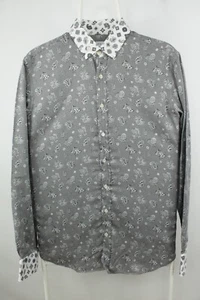 ETRO Paisley Print Lightweight Cotton Slim Fit Dress Shirt Men's 40/50 Medium - Picture 1 of 7