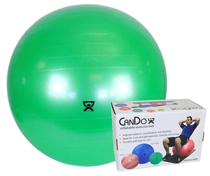  CanDo Inflatable Exercise Ball - Green - 26" (65 cm), Retail Box - Picture 1 of 1