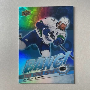 2024 Upper Deck Series 2 #BP-12 J.T. Miller Bang For Your Puck - Picture 1 of 2