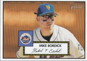 2001 Topps Heritage SP Short Print Mike Bordick New York Mets #403 - Picture 1 of 2
