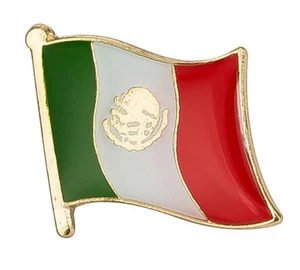 Mexico Flag Lapel Pin Badge - Picture 1 of 2