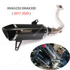 For Yamaha Xmax300 Xmax250 2017-2020 Exhasut System Motorcycle 51Mm Muffler Pipe