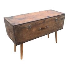 Rustic Wooden  CHEST, Blanket TRUNK, Coffee TABLE, BOX, Vintage, Upcycled Legs