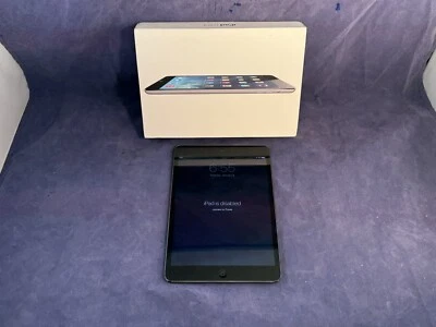 Nice! iPad Mini Gen 2 Spay Gray - Great Condition - Locked - Image 1 of 4