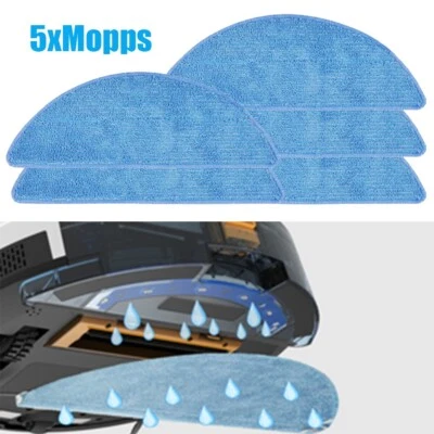 For Mop Cloths For Tesvor For Tesvor M1 Pad Vacuum Cleaner Washable For Pro - Image 1 of 4