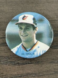 1986 Star Baseball Buttons Cal Ripken Jr. Baltimore Orioles 