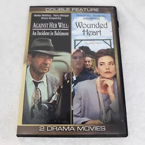 Against Her Will/Wounded Heart (DVD, 2007) Double Feature - Picture 1 of 5