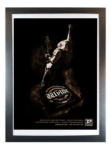 Zakk Wylde Dunlop Strings Ad - Original Guitar Magazine Ad 2007 BLS Ozzy - Picture 1 of 7