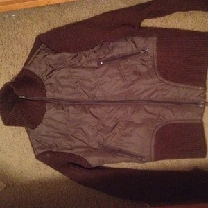 Say What? Kohl's brown sweater jacket - Picture 1 of 2