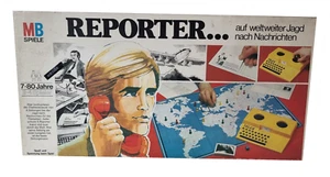 Reporter Auf Weltweiter Jagd Nach Nachrichten 1976 von MB Spiele Rarität - Bild 1 von 10