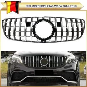 Griglia radiatore griglia per Mercedes-Benz GLS X166 W166 PANAMERICANA GT 16-19 cromata - Foto 1 di 11