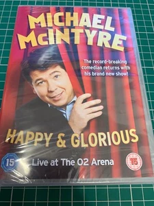 Michael McIntyre Happy and Glorious Live at the O2 Arena DVD New and Sealed - Picture 1 of 2