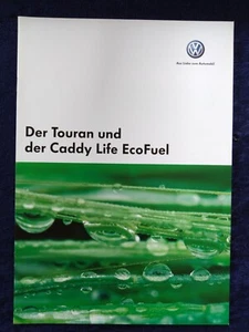 VW Touran Caddy Life EcoFuel Prospekt 09.2005 - Picture 1 of 6