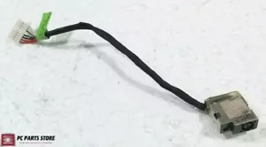 HP 15-af131dx 15-da0012dx 15.6" Genuine DC-IN Power Jack Port w/Cable 799736-Y57 - Picture 1 of 7