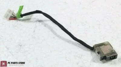 Puerto conector de alimentación DC-IN genuino HP 15-af131dx 15-da0012dx 15,6" con cable 799736-Y57 Foto 1 de 4