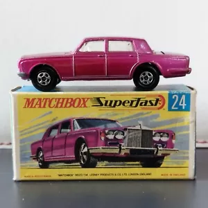 MATCHBOX 1-75 Series. Superfast Wheels no 24. Rolls-Royce Silver Shadow. - Picture 1 of 6