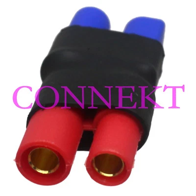 1pce EC3 Female to HXT 3.5MM Female Bullet No wire Adapter for Syma X8 X8G X8C - Image 1 of 4