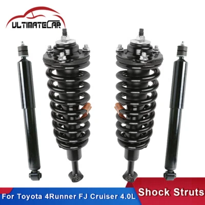 4Pcs Front+Rear Shocks Struts Absorbers ASSY For Toyota 4Runner FJ Cruiser 4.0L - Image 1 of 4